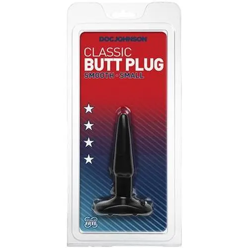 Doc Johnson Butt Plug Small Black
