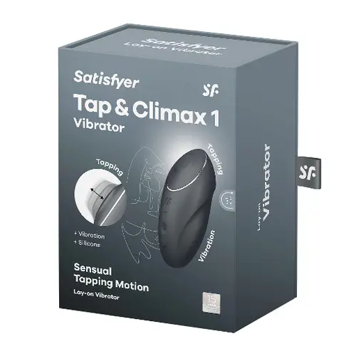 New Products In Stock SATISFYER Tap & Climax 1 grey