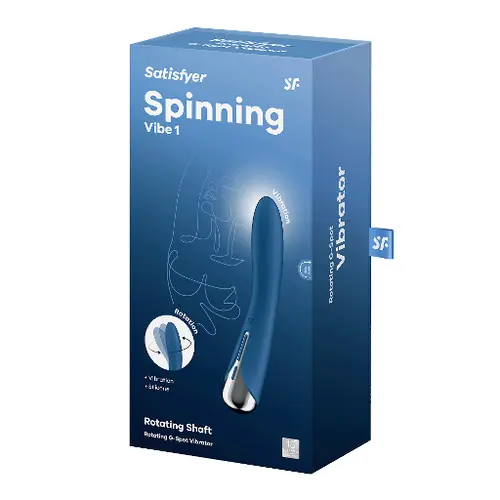 New Products In Stock SATISFYER Spinning Vibe 1 blue