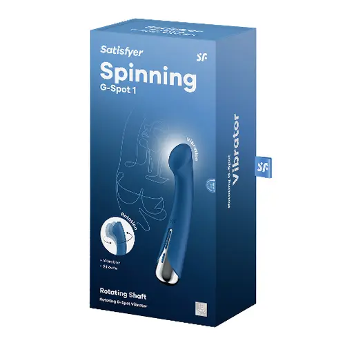 New Products In Stock SATISFYER Spinning G-Spot 1 blue