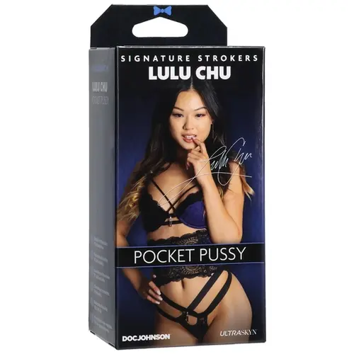 Doc Johnson Main Squeeze Signature Strokers - Lulu Chu - ULTRASKYN Pocket Pussy