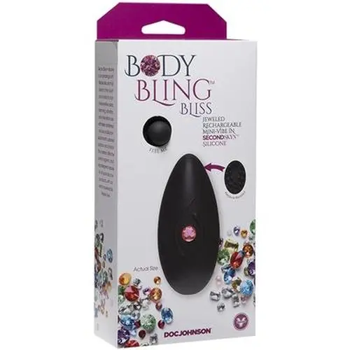 Doc Johnson CLEARANCE STOCK Body Bling Bliss - Rechargeable Mini-Vibe - Pink****