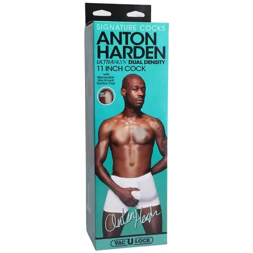 Doc Johnson Signature Cocks - Anton Harden - 11 Inch ULTRASKYN Cock with Removable...