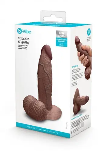 COTR New Products In Stock B-Vibe Slipskin Realistic Silicone Dildo- 6