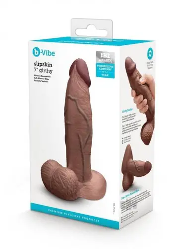 COTR New Products In Stock B-Vibe Slipskin Realistic Silicone Dildo- 7