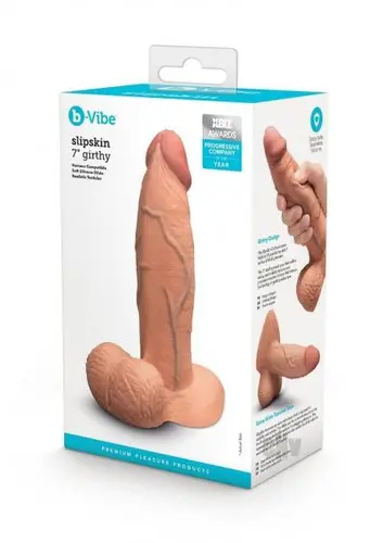 COTR New Products In Stock B-Vibe Slipskin Realistic Silicone Dildo- 7