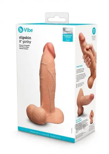 COTR New Products In Stock B-Vibe Slipskin Realistic Silicone Dildo- 8