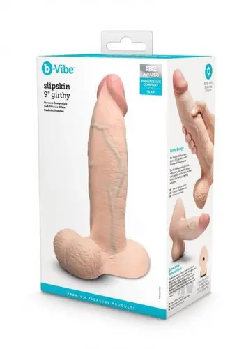 COTR New Products In Stock B-Vibe Slipskin Realistic Silicone Dildo- 9