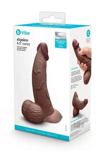 COTR New Products In Stock B-Vibe Slipskin Realistic Silicone Dildo-6.5