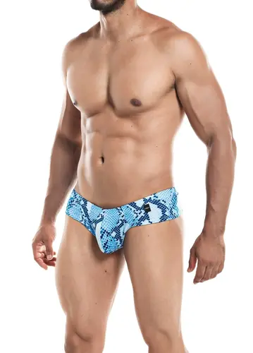 CUT FOR MEN HIGH CUT CHEEKY BRIEF SNAKE LARGE