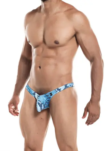 CUT FOR MEN POUCH ENHANCING THONG SNAKE SMALL