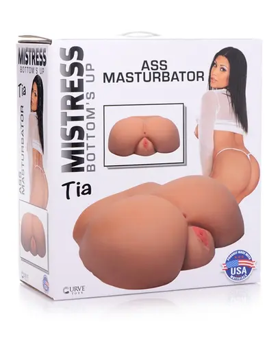 Curve Toys Mistress Bottom's Up - Tia - Ass Masturbator Medium Tone