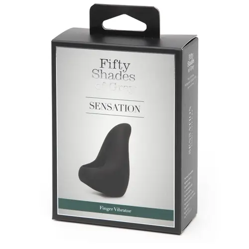 Love Honey CLEARANCE STOCK Fifty Shades of Grey Sensation Rechargeable Finger Vibrator****