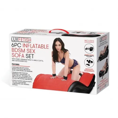 Electric EEL, Inc Lux Fetish 6 PC Inflatable BDSM Sex Sofa Set
