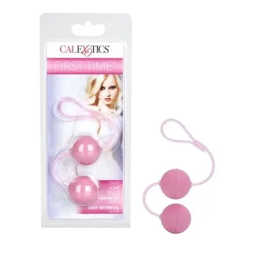 Calexotics First Time Love Balls Duo Lover - Pink