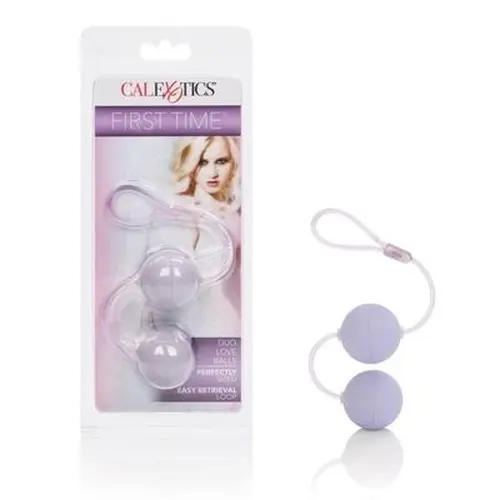 Calexotics First Time Love Balls Duo Lover - Purple