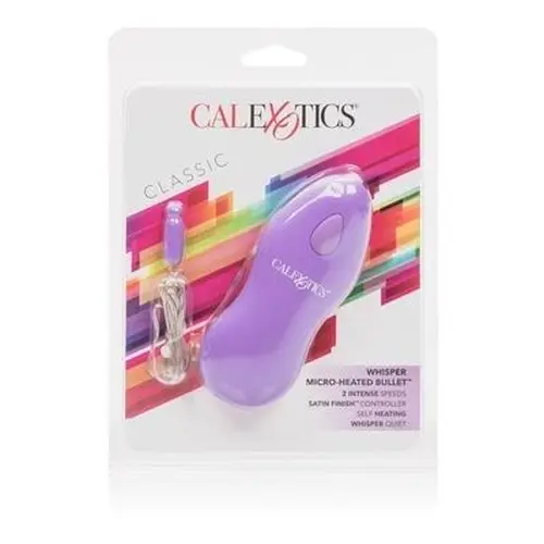 Calexotics Whisper Micro-Heated Bullet Purple
