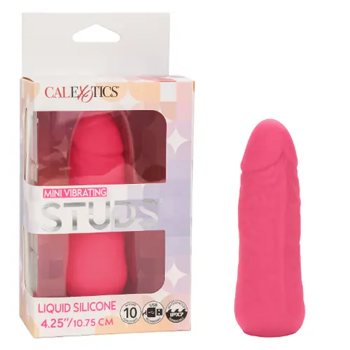 Calexotics New Products In Stock Mini Vibrating Studs® - Pink 4.25