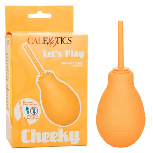 Calexotics New Products In Stock Cheeky™ One-Way Flow Douche - Orange