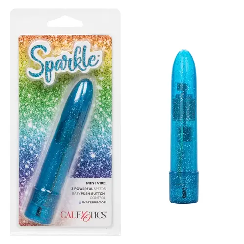 Calexotics Sparkle Mini Vibe - Blue