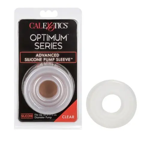 Calexotics Optimum™ Optimum Advanced Silicone Pump Sleeve - Clear