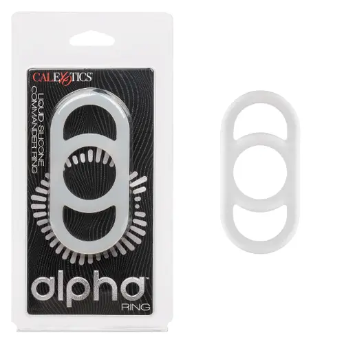 Calexotics New Products In Stock Alpha Liquid Silicone Commander Ring - Natural