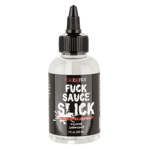 Calexotics New Products In Stock Fuck Sauce Slick Silicone Lubricant - 4 oz