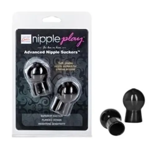 Calexotics Nipple Play Advance Nipple Suckers - Black