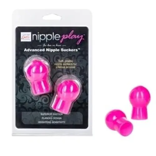 Calexotics Nipple Play Advanced Nipple Suckers - Pink