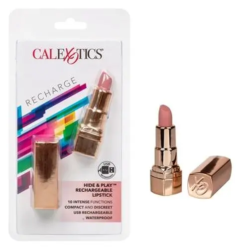 Calexotics Hide & Play Rechargeable Lipstick Nude