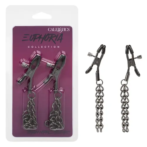 Calexotics New Products In Stock Euphoria Collection Chain Nipple Clamps