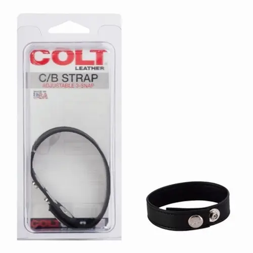 Calexotics Colt Leather C/B Straps - Adjustable 3 Snap